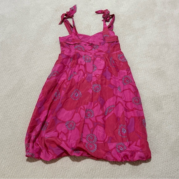 Marc Jacobs Dresses & Skirts - Marc Jacobs - Pink, Red, Purple & Blue Floral Silk Dress